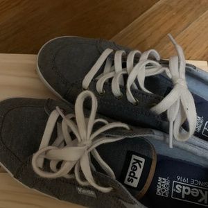 Keds Blue Sneakers with White Laces